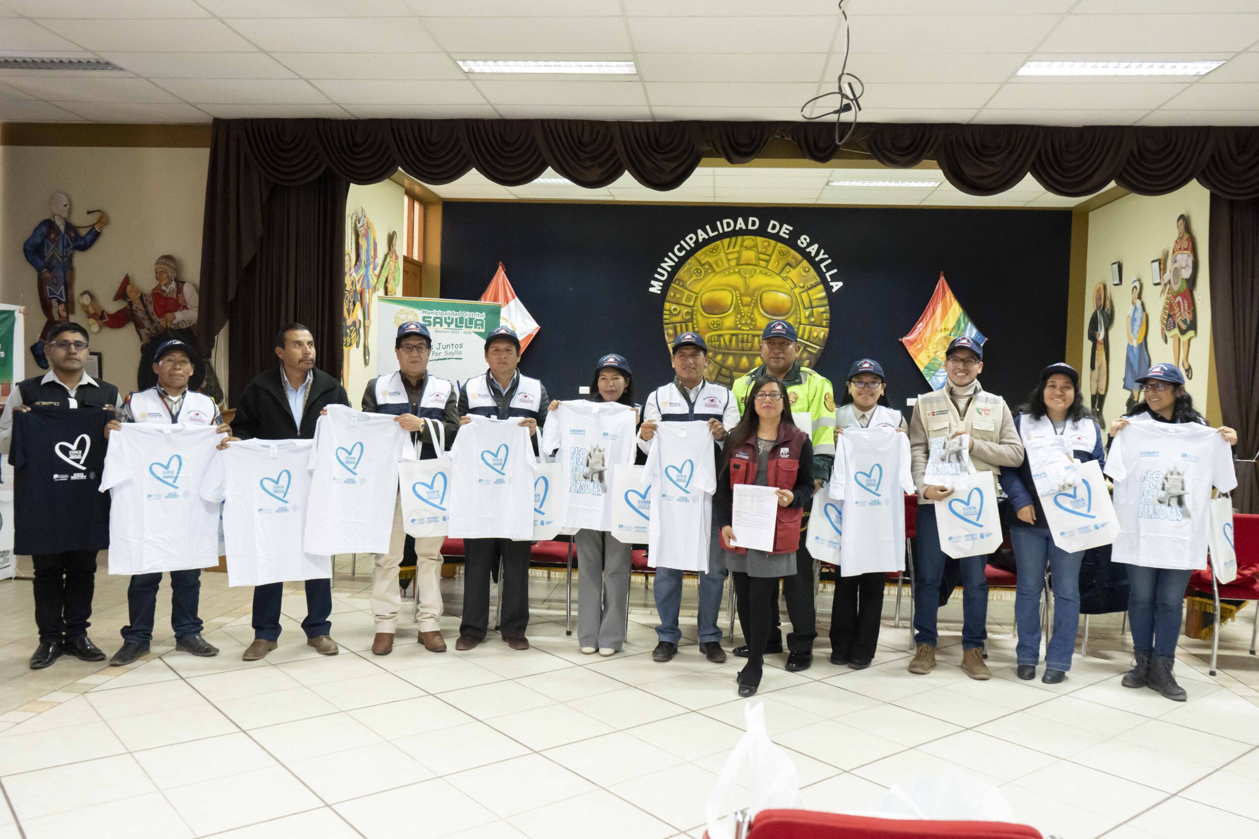 TALLER DE CAPACITACIÓN AL PERSONAL DE SERENAZGO DEL DISTRITO DE SAYLLA