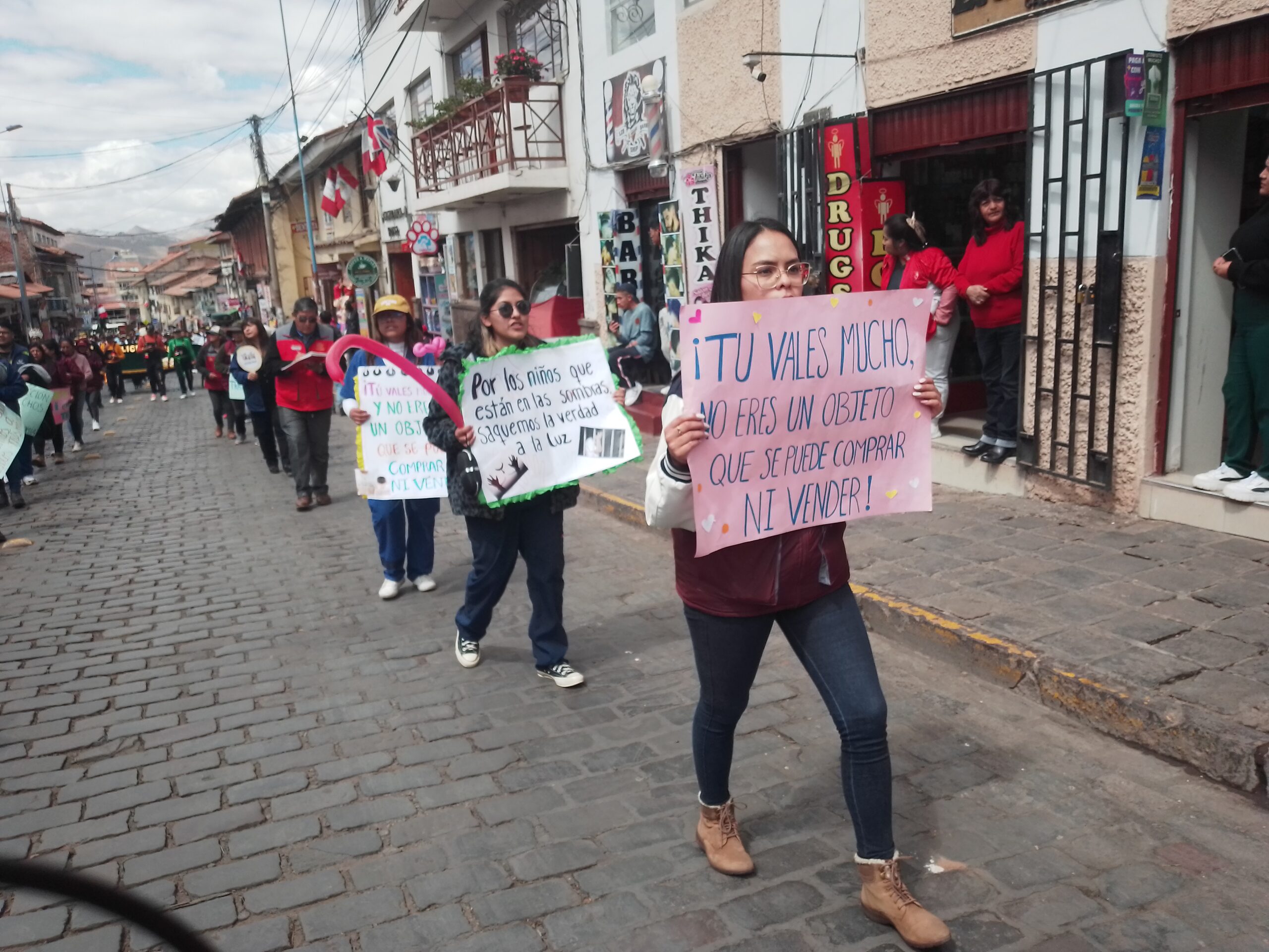 MARCHA CONTRA LA TRATA DE PERSONAS 30 JULIO 2024