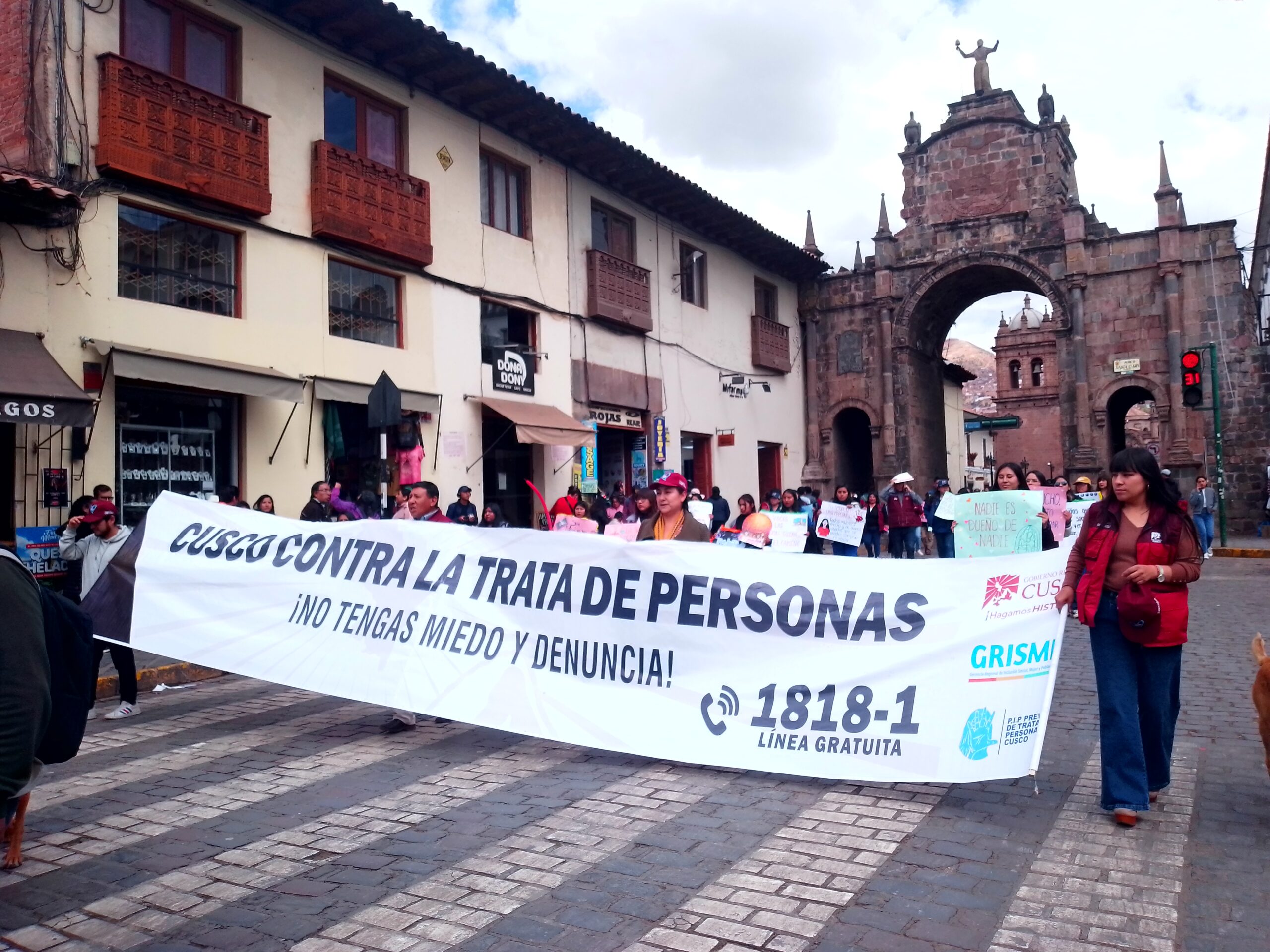 MARCHA CONTRA LA TRATA DE PERSONAS 30 JULIO 2024