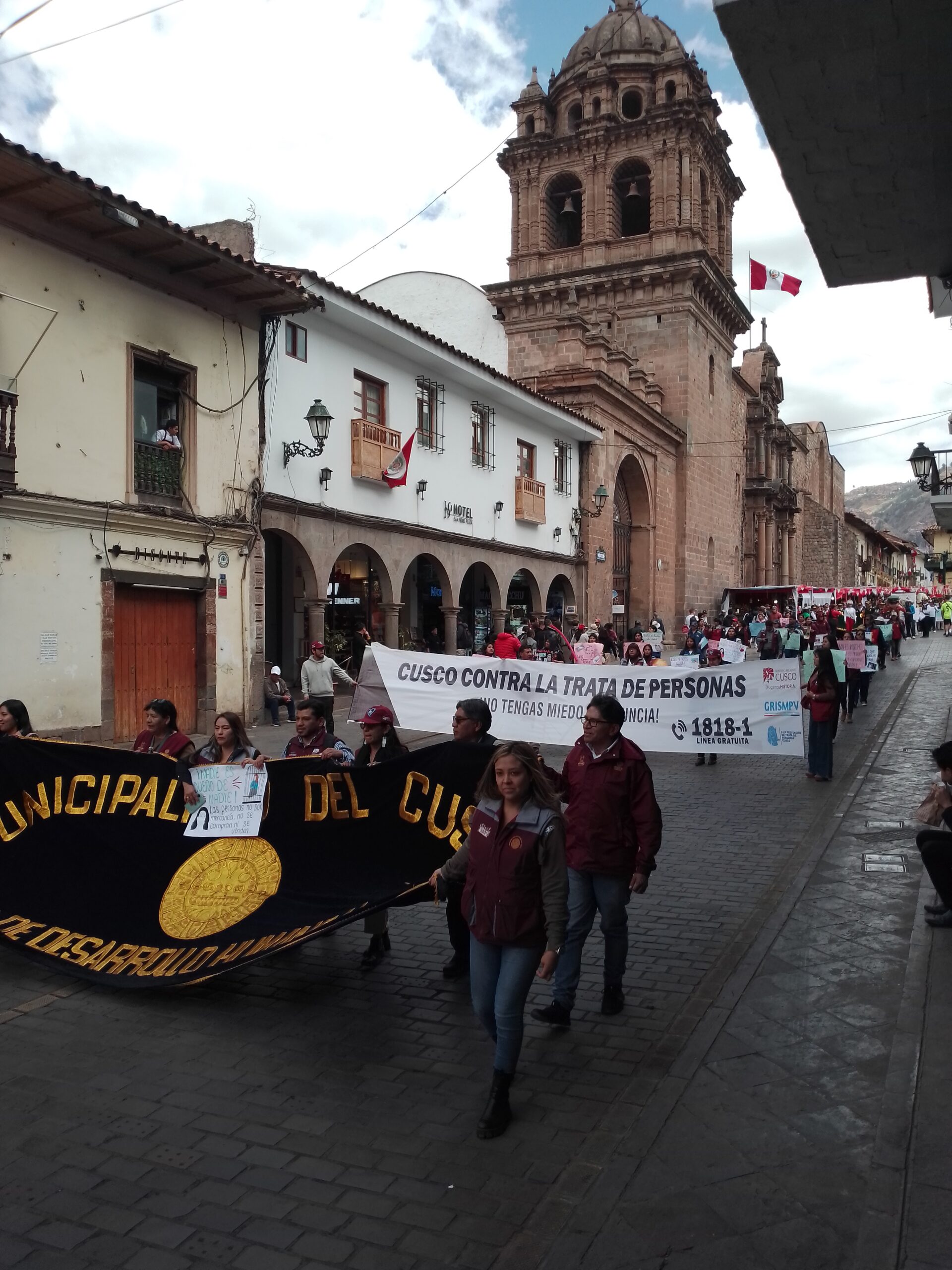 MARCHA CONTRA LA TRATA DE PERSONAS 30 JULIO 2024