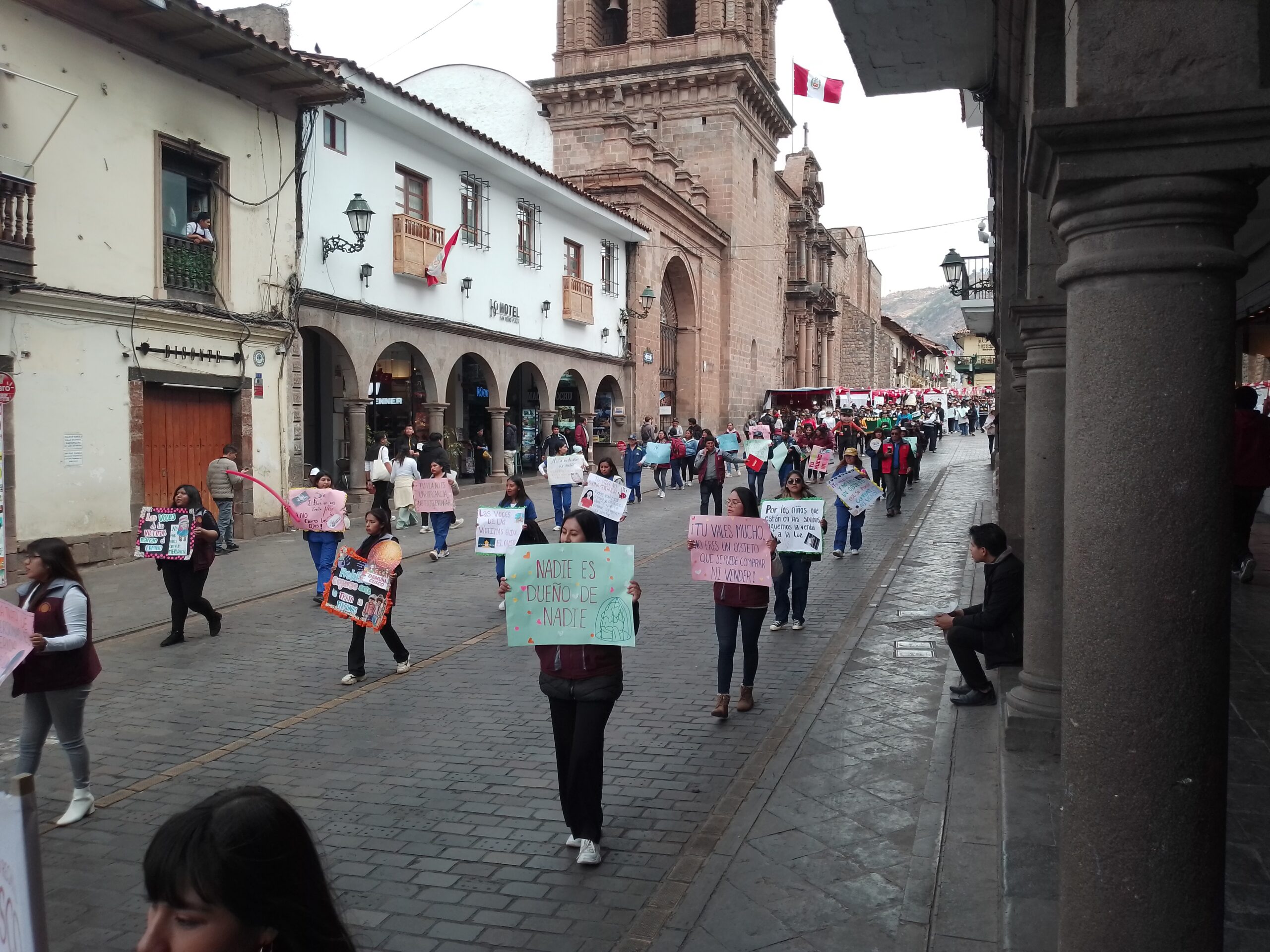 MARCHA CONTRA LA TRATA DE PERSONAS 30 JULIO 2024