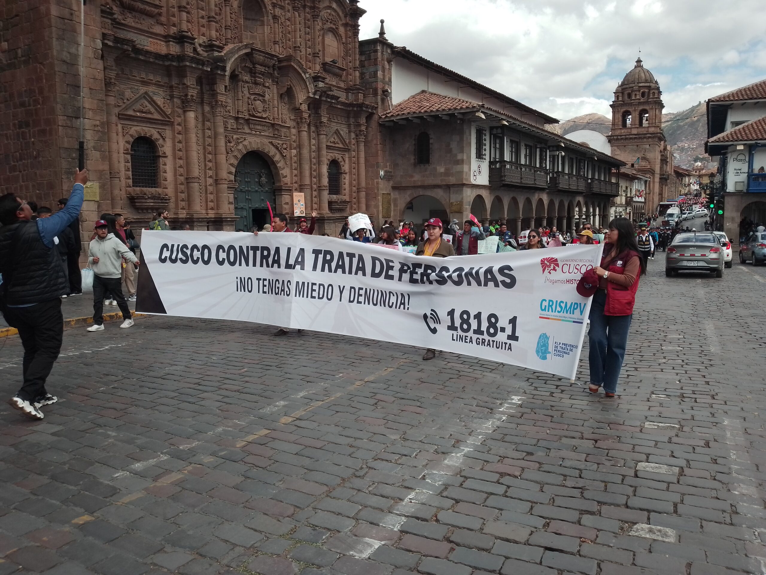 MARCHA CONTRA LA TRATA DE PERSONAS 30 JULIO 2024