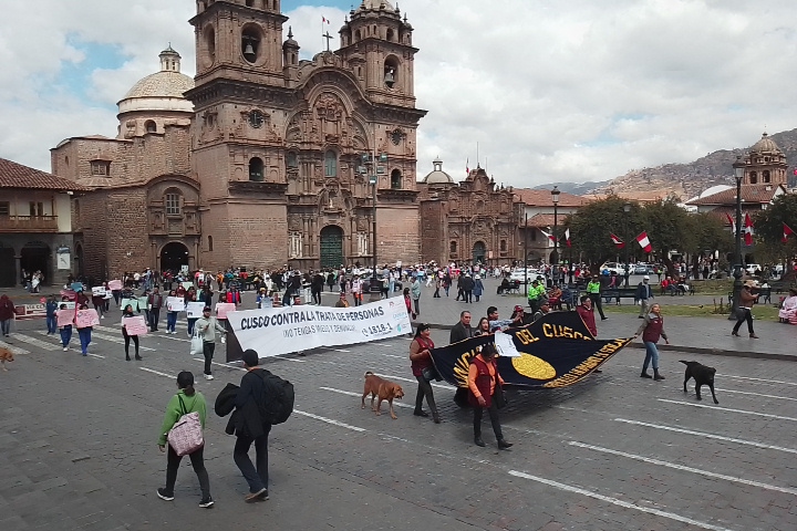 MARCHA CONTRA LA TRATA DE PERSONAS 30 JULIO 2024