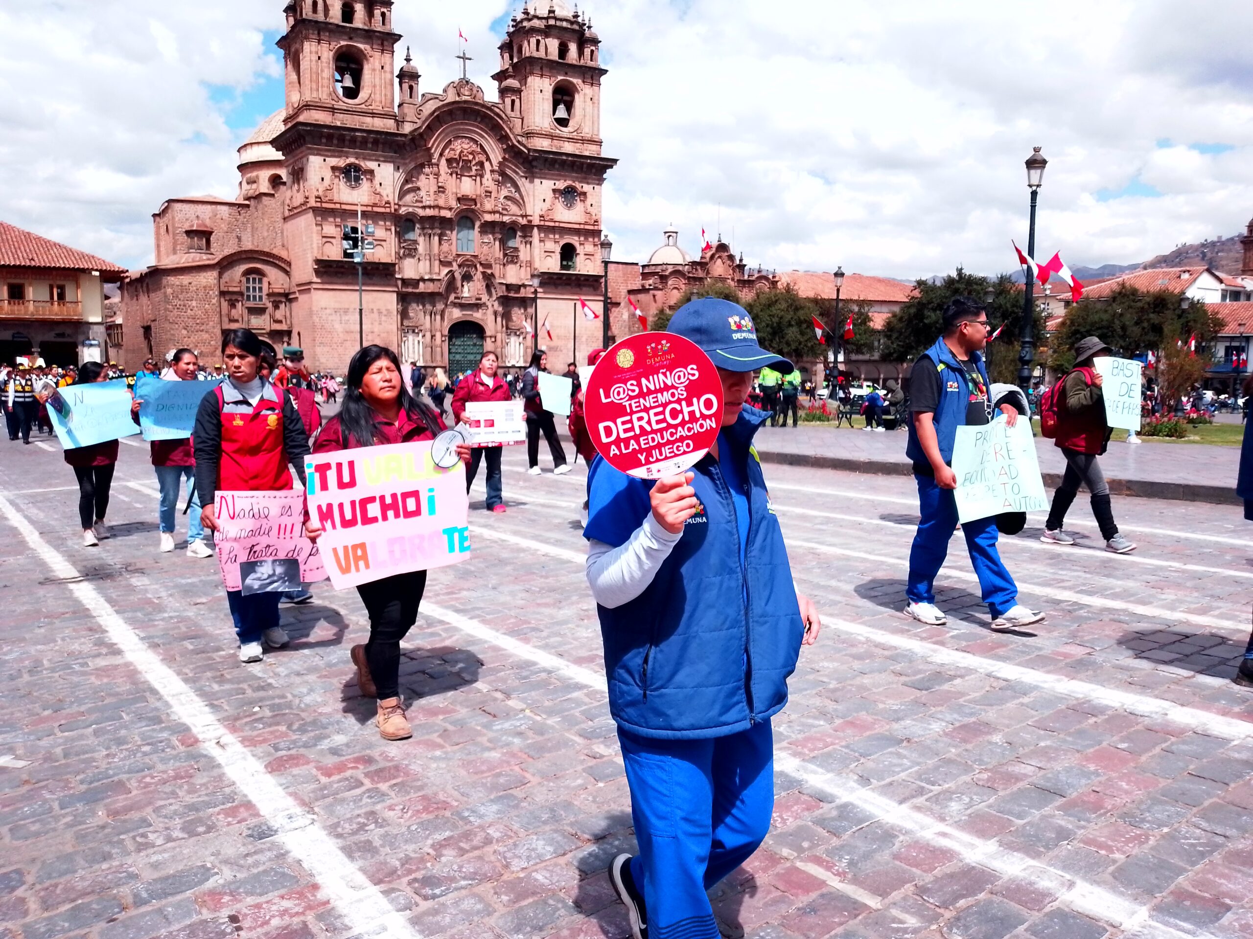MARCHA CONTRA LA TRATA DE PERSONAS 30 JULIO 2024