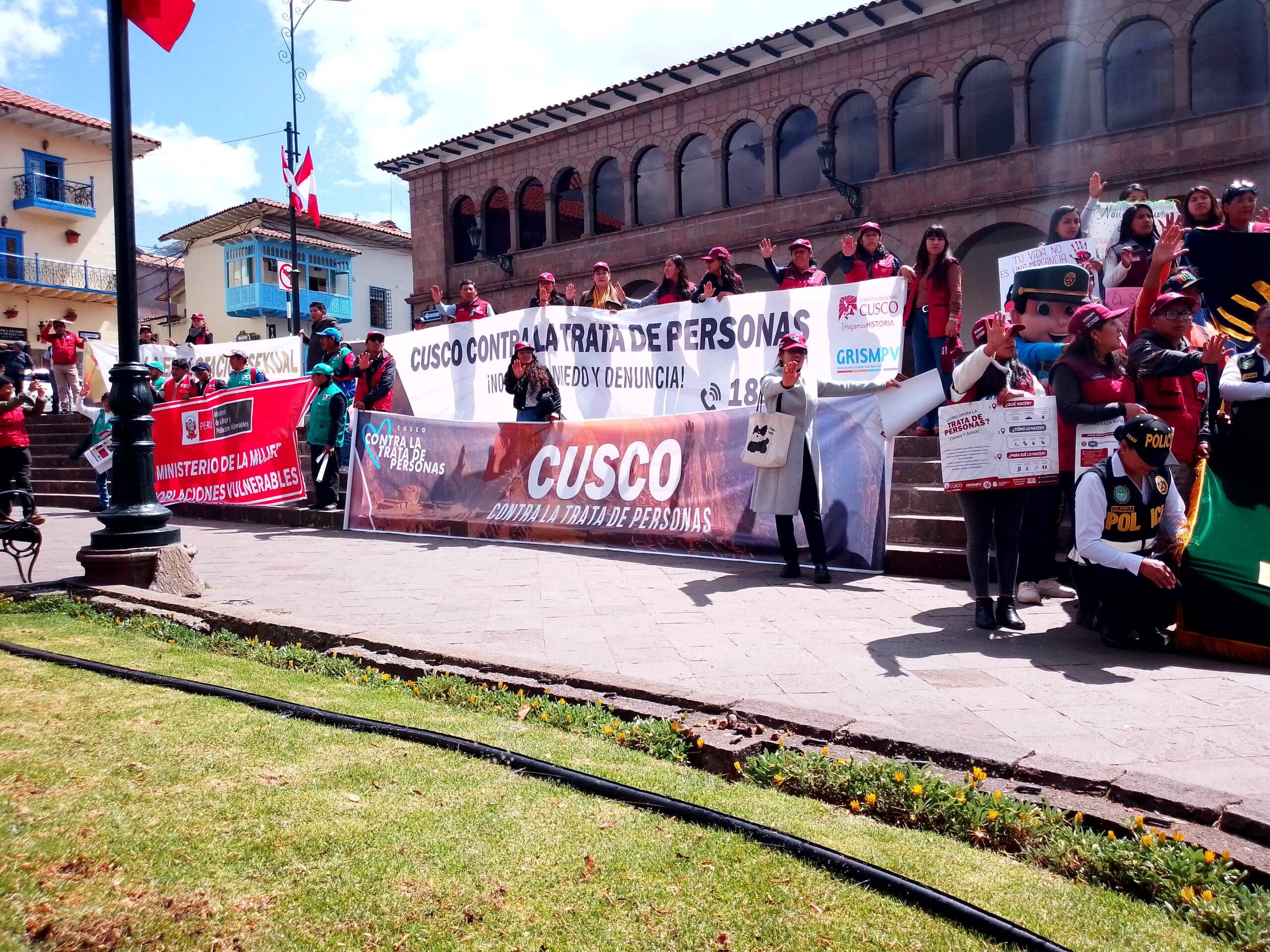 MARCHA CONTRA LA TRATA DE PERSONAS 30 JULIO 2024