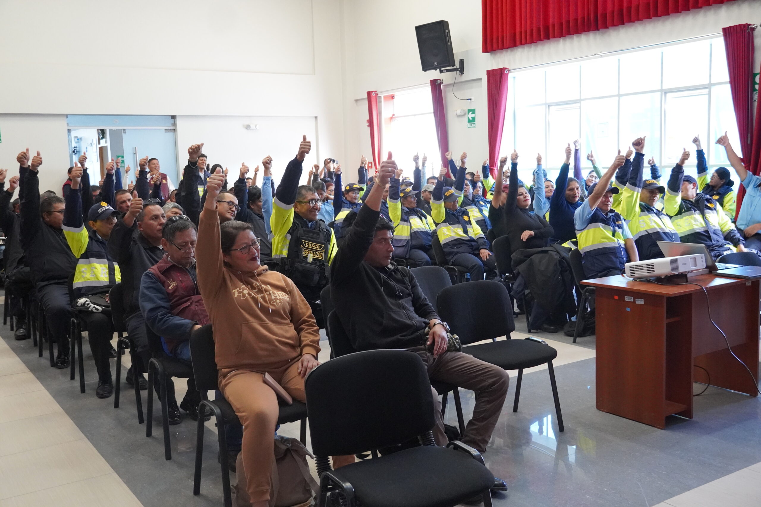 CAPACITACIÓN A PERSONAL DE SERENAZGO DE LA MUNICIPALIDAD PROVINCIAL DE CUSCO 2024