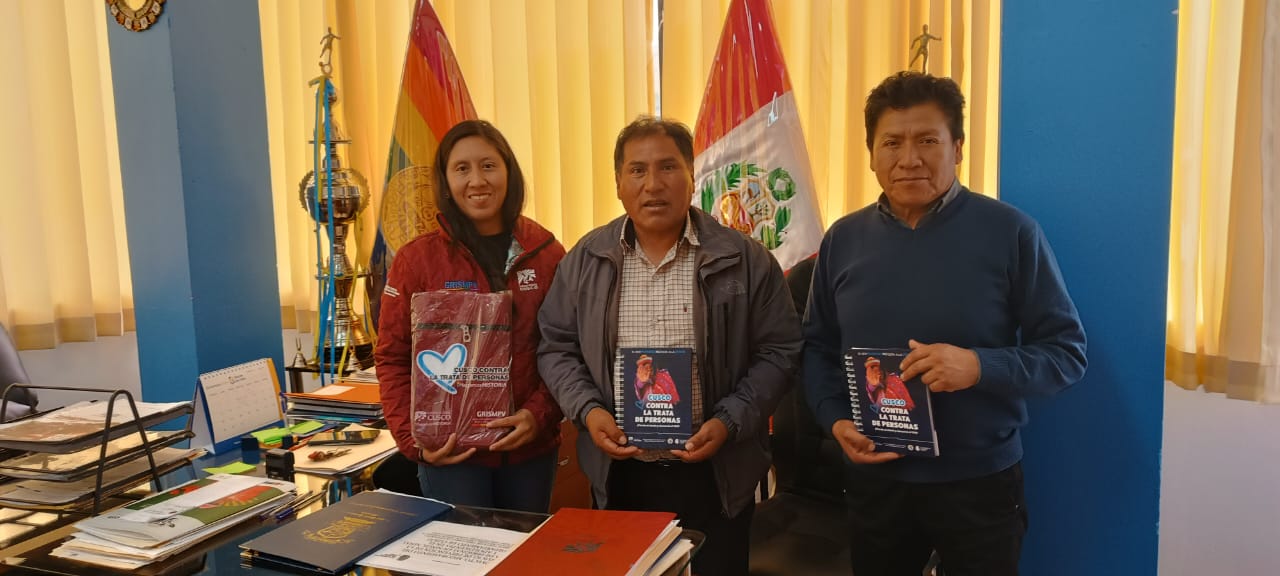 SOCIALIZACIÓN DEL PROYECTO CON AL ALCALDE DE CARHUAYO - QUISPICANCHI 2024